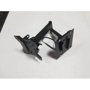 PAW International Locking RV TV Swing Arm للتركيبات الجدار الصلب | Vesa 75x75 و 100x100mm | يتطلب مجموعة محول لأنماط VESA أكبر (22# كحد أقصى) | Mount TV مباشرة إلى نهاية الذراع المنقولة