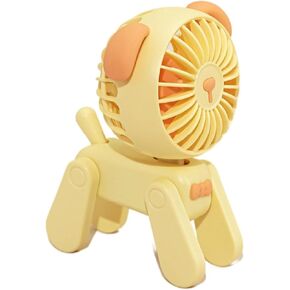 MBETA 2023 New Creative Puppy Usb Rechargeable Small Fan Girl Ins Mini Desktop Dormitory Decoration Activity Gift