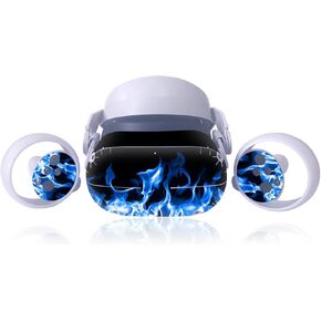 Skin Stickers Vinyl Decal Stickers for Oculus Quest 2 VR Headset and Controllers Virtual Reality Protective Decal Skin (Color : 2)