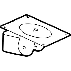 Ergotron – LX Pro VESA Display Pivot Conversion Kit – Add-on for LX Pro Arms, Matte Black