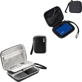 ProCase Portable External Hard Drive Case Bundle with Hard Drive Case