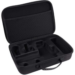 Storage Bag for Hypervolt and Five Accessories Anself Portable Massage Guns Storage Bag + 600D Cloth Massager Box Shockproof Case for 4 Massage Head and 1 Charger Handheld Massage Gun Accessories