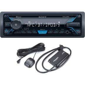 Sony DSX-A405BT Receiver with Bluetooth and Sirius XM Tuner Bundle