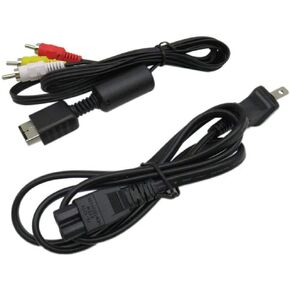 XSPANDER Power Cord and AV Cable for PlayStation 2 System PS2