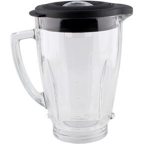 Anbige Replacement Parts 6-Cup Glass jar with Lid, Compatible with Oster Pro 1200 Blenders