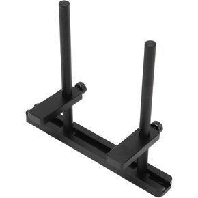 Keenso Aluminium Alloy GPU Bracket Universal Dual Brace Support Graphics Card Holder for ATXMATXITX Black (88mm)