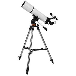 Telescope, Az Mount Astronomical Refracting Telescope for Beginners - Travel Telescope with Carry Bag, Monocular Professional Telescope with 2 Eyepieces,Su