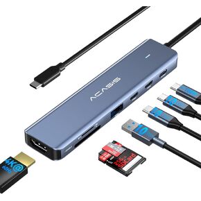 ACASIS 40Gbps M.2 NVMe SSD Enclosure&USB C Hub to HDMI,10Gbps