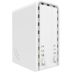 Mikrotik PWR-Line AP (US Plug) PL6411-2ND Small Wi-Fi Access Point 802.11b/G/N تغطية Wi-Fi في المنزل