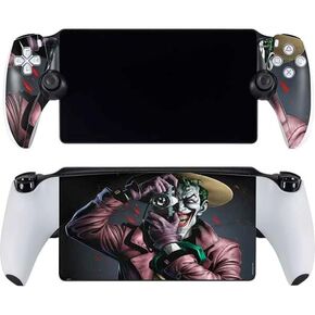Skinit Decal Gaming Skin Compatible with PlayStation Portal Remote Player - Officially Licensed DC Comics The Joker Killing Joke Cover Art by Brian Bolland Design