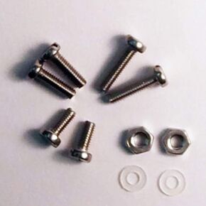 Cartridge Mounting Screws & Hardware for Turntable Headshells 10 pcs.