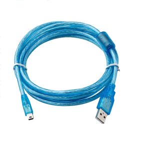 USB-Vigor Applicable Data Cable for VS VS1 PC Download Cable PLC Programming Cable Blue : 1.5 m