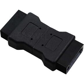 7pin SATA 3.0 Male to Male Port Adapter Staight Angle SATA 6Gbps Convertor Card