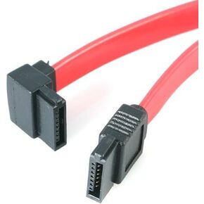 StarTech.com SATA12LA1 12-Inch SATA to Left Angle SATA Serial ATA Cable Style: Left Angle Size: 12 inch Portable Consumer Electronics Home Gadget