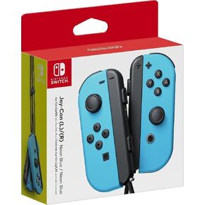 Nintendo Joy-Con (L/R) - Neon Blue (Renewed)