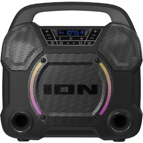 ION Audio Trailblazer Roar All-Weather Bluetooth Speaker with Premium Wide Sound, Three Speakers (Renewed)