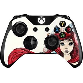 Skinit Decal Gaming Skin Compatible with Xbox One Controller - Officially Licensed Disney The Little Mermaid Ariel Illustration Design