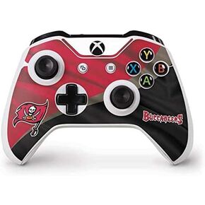 Skinit Decal Gaming Skin Compatible with Xbox One S Controller - Officially Licensed NFL Tampa Bay Buccaneers Design