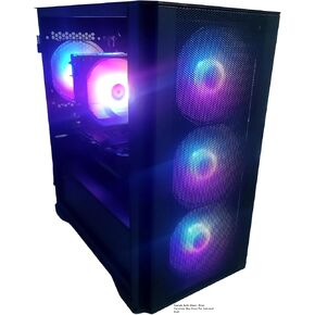 Computer Gaming Desktop PC Geforce RTX 4060 AMD Ryzen 7 CPU with 4.6Ghz Turbo Max + 32GB RAM + 1TB Solid State Drive SSD NVME Plug and Play Windows 11 Pro Gaming System