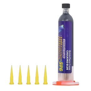 Phone Screen Repair Glue, 30min Curing High Strength Sealant with Excellent Bonding Silicone Material Suitable for iPhone VIVO Curved Screens (SP6)