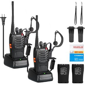 BAOFENG 888S walkie talkies for Adults walkie talkies for Adults 16 Channel Professional Radio Handheld （2PC） (2)