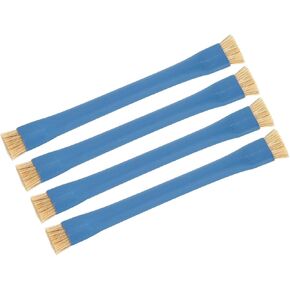 Double Heads Anti Static Hard Brush Mobile Phone Repair Tool 4PCS (Blue)