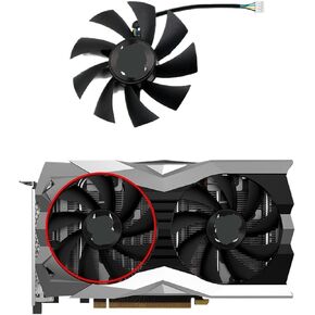 GA92A2H 0.35A GTX 1660 1660Ti Graphics Card Cooling Fan(A Fan)