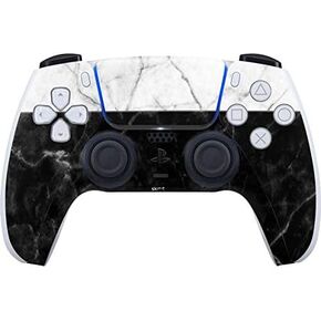 Skinit Decal Gaming Skin Compatible with PS5 Controller - Vanilla Marble Design