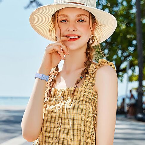 WJK Floral Band محفورة متوافقة مع نطاقات ساعة Apple للنساء 38 مم 40 مم 41 مم 42 مم 45 مم 45 مم 46 مم 49 ملم ، حزام سبورت لذيذ من السيليكون اللطيف لسلسلة iWatch Series 10-1 SE/2 Ultra/2 in Kuwait