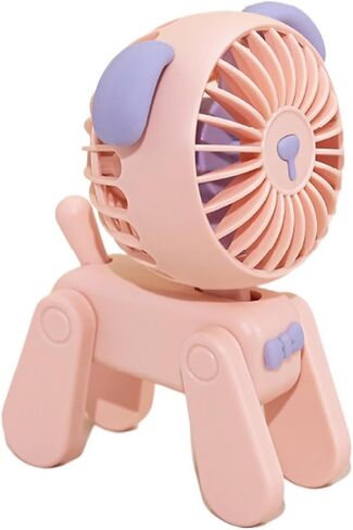 MBETA 2023 New Creative Puppy Usb Rechargeable Small Fan Girl Ins Mini Desktop Dormitory Decoration Activity Gift in Saudi Arabia