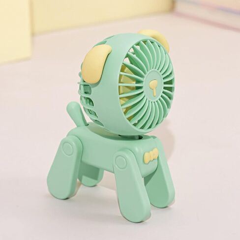 MBETA 2023 New Creative Puppy Usb Rechargeable Small Fan Girl Ins Mini Desktop Dormitory Decoration Activity Gift in Saudi Arabia