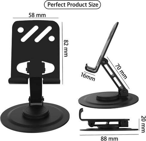 Universal Cell Phone Stand 360° Adjustable Stable Base 20PCS White in Kuwait