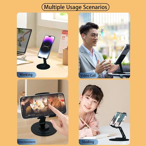 Universal Cell Phone Stand 360° Adjustable Stable Base 20PCS White in Kuwait