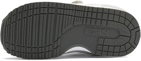 PUMA Rebound Layup خطاف وحلقة من الجلد الصناعي (للأطفال الصغار) بوما أبيض/ملكيت/رمادي متوسط ​​رائع 13.5 Little Kid M in Saudi Arabia