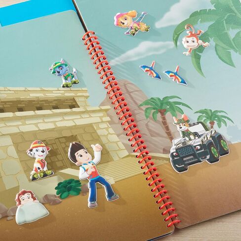 Melissa & Doug PAW Patrol Restickable Puffy Stickers - Big Pup Trucks | Sticker Book | Travel Activity Book | Reusable PAW Patrol Stickers| 3+ | Gift for Boy or Girl in Saudi Arabia
