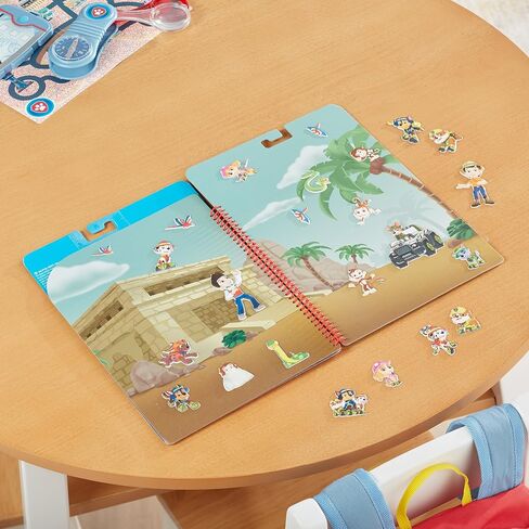 Melissa & Doug PAW Patrol Restickable Puffy Stickers - Big Pup Trucks | Sticker Book | Travel Activity Book | Reusable PAW Patrol Stickers| 3+ | Gift for Boy or Girl in Saudi Arabia