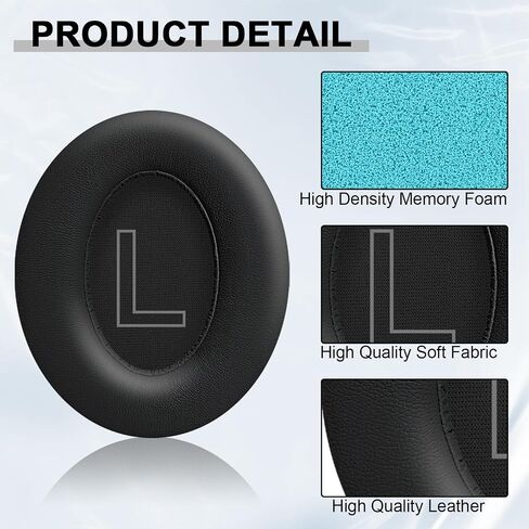 أسماء الأذن البديلة لـ Anker Soundcore Life 2/Q20/Q20+/Q20I/Q20BT ، سماعات الأذن سماعات الأذن أذن أذن. in Kuwait