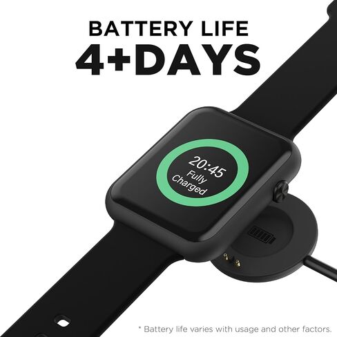 Itouch Air 4 Smartwatch - Tracker للياقة البدنية ، شاشة معدل ضربات القلب ، وجه ساعة تخصيص - نشاط ، تتبع السعرات الحرارية - 100+ أوضاع رياضية - اتصال Bluetooth (متجدد) in Kuwait