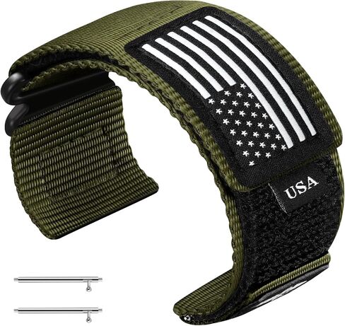 22mm Nylon Quick Release Band for Garmin Venu 3/2 Vivoactive 4 Forerunner in Kuwait