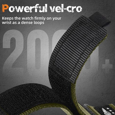 22mm Nylon Quick Release Band for Garmin Venu 3/2 Vivoactive 4 Forerunner in Kuwait