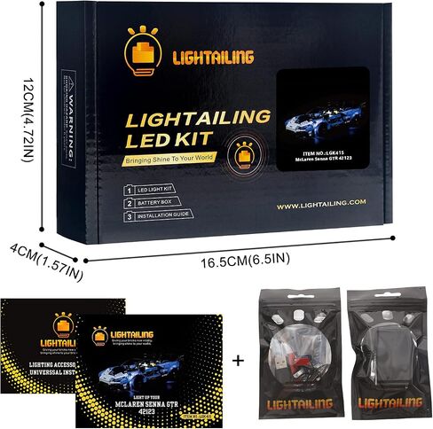 مجموعة إضاءة LED LIGHTAILING لـ Lego- 76178 نموذج مكعبات بناء Daily-Bugle - مجموعة إضاءة LED متوافقة مع نموذج Lego (لا تتضمن نموذج Lego) in Kuwait