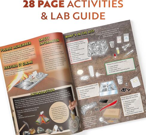 بلايز كابوم! الانفجارات المتفجرة والقنابل الرغوية - أكثر من 18 عامًا من تجارب العلوم والتكنولوجيا والهندسة والرياضيات الممتعة والآمنة ومجموعة الكيمياء ومجموعات العلوم للأطفال الذين تتراوح أعمارهم بين 8 و12 عامًا. اصنع رغوة سحرية وانفجار بركاني وتفاعل كيمي in Kuwait