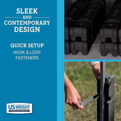 US Weight Four 15 lb. Ingot Canopy Weights Secure Tents, Canopies, and Umbrellas at Outdoor Events in Kuwait