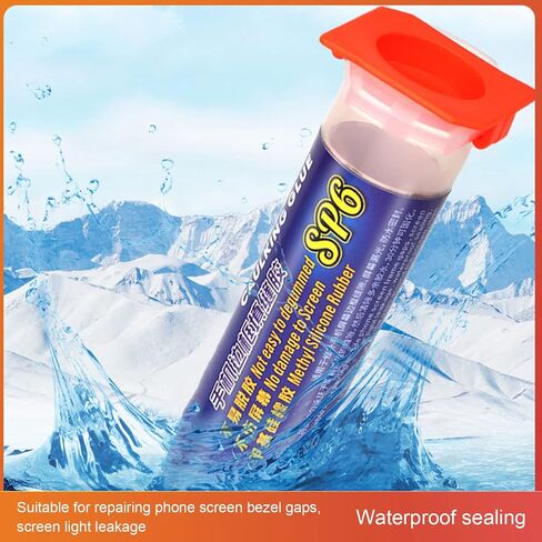 Phone Screen Repair Glue, 30min Curing High Strength Sealant with Excellent Bonding Silicone Material Suitable for iPhone VIVO Curved Screens (SP6) in Saudi Arabia