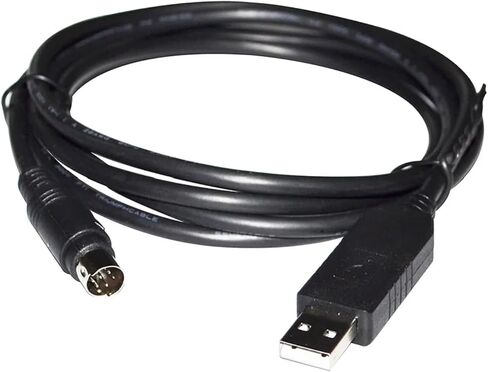 FTDI FT232RL Chip USB إلى MINI DIN 8PIN MD8 MALE ADAPTER RS232/RS485 كابل الاتصالات التسلسلية لأعداد التدفق الكتلة ALICAT إلى الكمبيوتر (الحجم: 1.8 م ، اللون: كابل RS232) in Kuwait