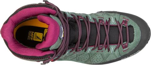 Salewa Alp Trainer 2 Mid GTX - Women's Java Blue/Fluo Coral 9.5 in Kuwait