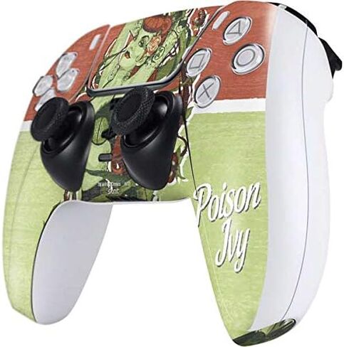 Skinit Decal Gaming Skin Compatible with PS5 Controller - Officially Licensed DC Comics Wonder Woman DC Bombshells Characters Pattern Design in Saudi Arabia