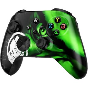 Nonbliep Need to Upgrade Compatible with Xbox Controller, for Xbox Series X|S, Xbox One X|S, Steam, PC, Special Edition Custom Wireless Controller with 3.5mm Audio Jack/Dual Vibration/Turbo