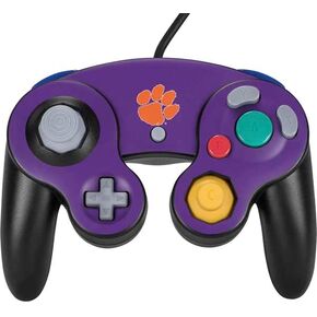 Skinit Decal Gaming Skin Compatible with Nintendo Gamecube Controller - Officially Licensed Clemson University Football Design