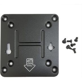 ZAHARA Intel NUC Vesa Mount Bracket Monitor Back Mount VESA Screen Bracket with 8PCS Screws for Intel NUC 4 5 6 7 8 10 11 13th Mini-Host Display Back VESA Mounting Kit Compatible with Intel NUC